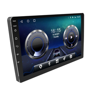 Оптовая OEM 10-дюймовая стереосистема Android с тонким корпусом Радиоплеер Автомобильное видео с BT FM USB Автомобиль со стереосистемой