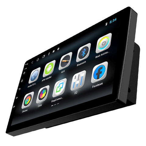 Универсальный Ips экран GPS авторадио система тонкий корпус 9 дюймов 1 + 16G Android 10 стерео радио видео автомобильный DVD-плеер