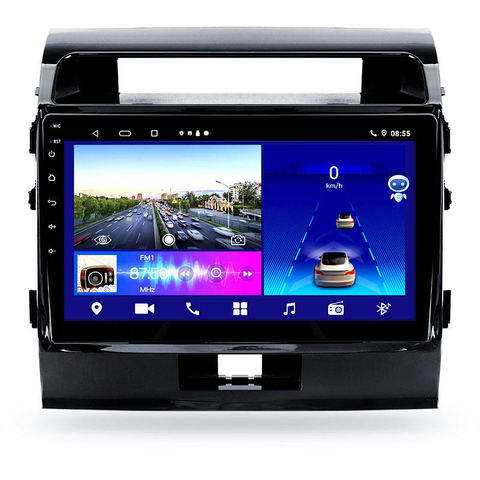 Производитель 9-дюймовый Android-автомобильный радиоприемник, DVD-плеер Android для LAND CRUISER 2007–2015, мультимедийный плеер, навигация, GPS, автомобильная аудиосистема