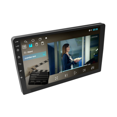 Оптовая OEM 9-дюймовый тонкий корпус Стереосистема Android MP5-плеер Автомобильное видео с BT FM USB Автомобиль со стерео