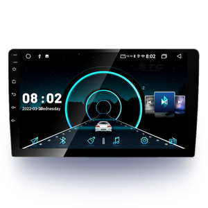 2 Din Универсальный 9 10-дюймовый Android 10.0 Автомобильный GPS-навигатор Android-экран Автомобильный сенсорный DVD-мультимедийный плеер