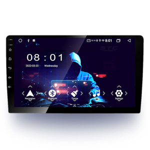 STC Android 11 2 + 32 ГБ двойной Din Радио Android Auto 9 дюймов 2,5D сенсорный экран GPS-навигация для Sportage 2007 2010