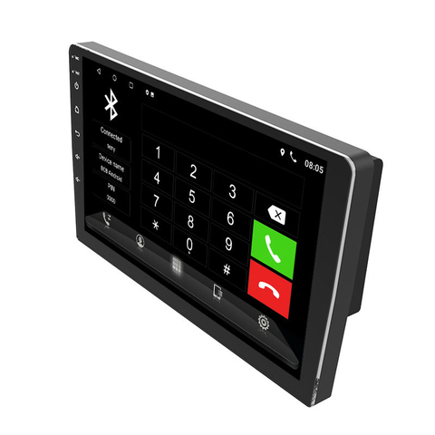 Автомобильная стереосистема Single DIN с экраном и Android Auto Fm/Am Dsp Rds Carplay Автомобильная стереосистема Автоматическое радио GPS