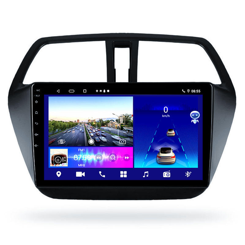 9-дюймовый сенсорный экран IPS для SUZUKI SX4 2012 2016 Android 10,0 мультимедийная система автомобильный DVD-плеер DSP GPS отслеживание навигации аудио