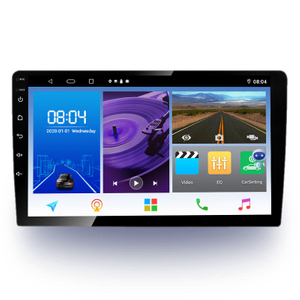 Автомобильная стереосистема Android 10 для Double Din, 9-дюймовый сенсорный экран Android, автомобильная магнитола с GPS-навигацией, Wi-Fi, автомобильный мультимедийный плеер, 2 USB