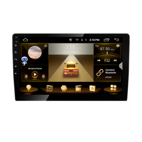 Android 10 1 Din OEM автомобильный DVD-плеер видеоэкран автоматический GPS-радио ТВ и автомобильная аудиосистема BT
