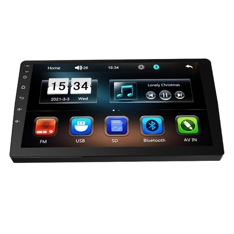 Новое поступление, Android 10, полносенсорный встроенный DSP Carplay BT, автомобильное видео с навигацией для мультибрендовых моделей