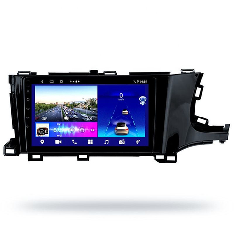 Android 10.0 Double Din 9-дюймовый автомобильный стереосенсорный экран для автомобильной мультимедийной системы SHUTTLE 2015-2020 с GPS-навигацией