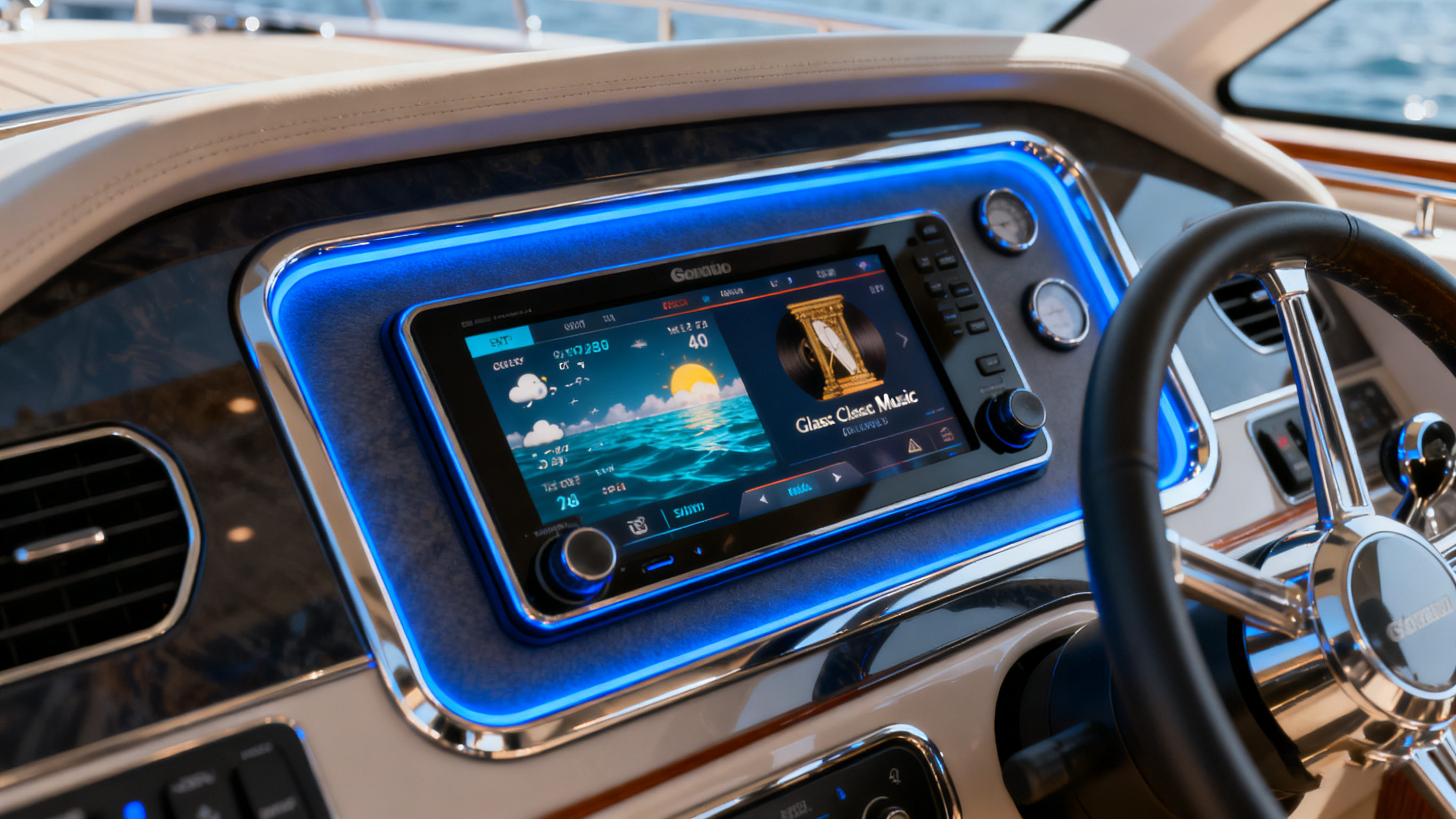 радио с сенсорным экраном